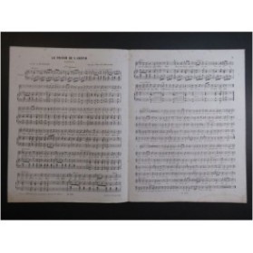 LHUILLIER Edmond La Prison de St. Crépin chant Piano ca1850