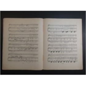 FRANCK César La Procession Chant Piano ca1895