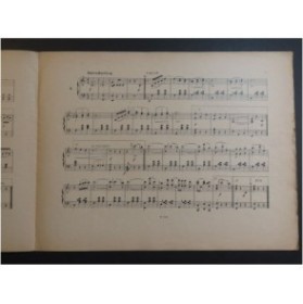 STRAUSS Johann Le Beau Danube Bleu op 314 Valse Piano 1928