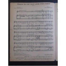 CHRISTINÉ Henri Dans la Vie faut pas s'en Faire Chant Piano 1921