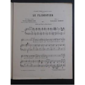GEORGES Alexandre Le Flibustier Chant Piano 1891