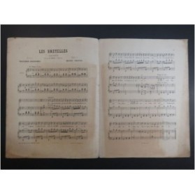 CHATAU Henri Les Bretelles Chant Piano ca1882