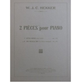 HEKKER W. J. C. The Musical Box Piano