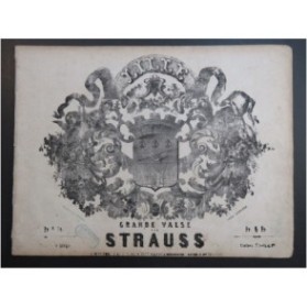 STRAUSS J. Lille Piano ca1850