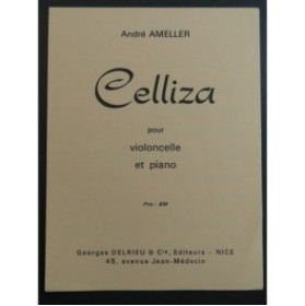 AMELLER André Celliza Piano Violoncelle 1969