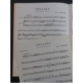 AMELLER André Celliza Piano Violoncelle 1969