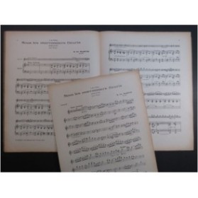 MARTIN R. Ch. Sous les marronniers fleuris Violon Piano 1931