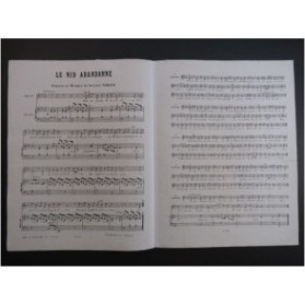 NADAUD Gustave Le Nid Abandonné Chant Piano ca1850
