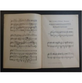 Hommage à Albert Roussel 2 mélodies 6 pièces Piano 1929