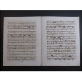 DONIZETTI G. Don Pasquale No 10 Duo Chant Piano ca1840