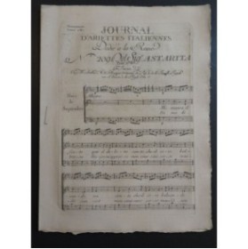 ASTARITA Gennaro Mi manca il fiato Chant Orchestre 1787