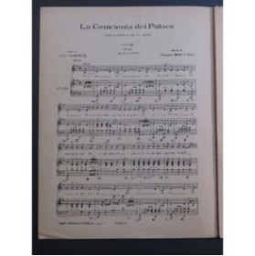 MORALEDA Fernando La Cenicienta del Palace No 11 Chant Piano ca1940
