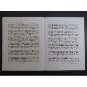 CONCONE Joseph Les Heures No 5 Souvenir Pré aux Clercs Piano ca1861