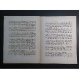 SCHUBERT Franz Le Départ Piano ca1850