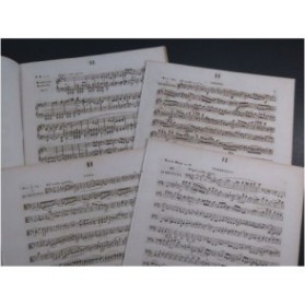 MENDELSSOHN Quatuor No 3 op 3 Piano Violon Alto Violoncelle ca1840