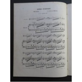 BATTA Clémentine Songe d'Enfant Piano ca1850