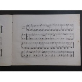 LACOUT Adolphe Les Châteaux de Cartes Piano ca1860