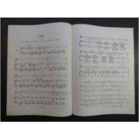 MICHEL Ferdinand Il Dort Chant Piano ca1840