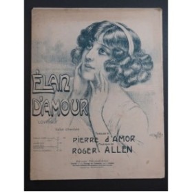 ALLEN Roger Élan d'Amour Piano 1911