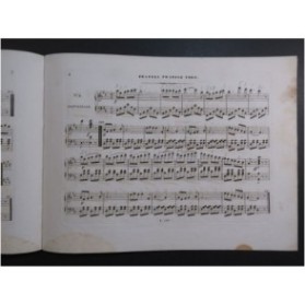 MONBRUN L. Les Chansons de mon Oncle Quadrille Piano ca1850