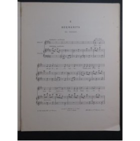 PALADILHE E. Hermanita Chant Piano 1910