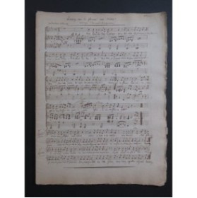 BRUGUIÈRE BERTON MALIBRAN ROMAGNESI ANDRADE Manuscrit Chant Piano ca1840