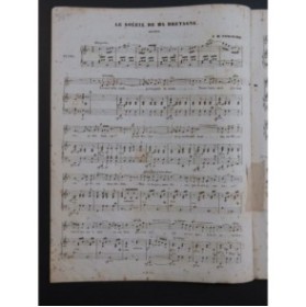 PUGET Loïsa Le Soleil de ma Bretagne Chant Piano ca1840
