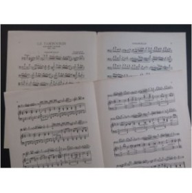 LECLAIR Jean-Marie Le Tambourin Piano Violoncelle 1912
