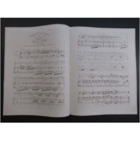 HAAS Charles Les Bleuets Chant Piano ca1840