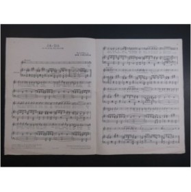 CARLETON Bob Ja-Da Chant Piano 1918