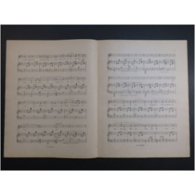 BEMBERG H. Il Neige... Chant Piano 1899