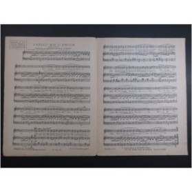 LENOIR Jean Parlez-moi d'Amour Chant Piano 1931