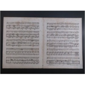 DE VILLEBICHOT Auguste Les Abeilles Chant Piano 1877