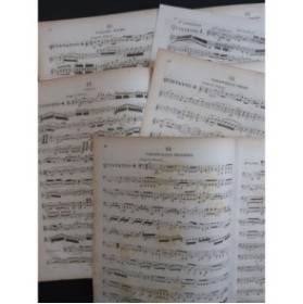 BOCCHERINI Luigi Six Quintetti op 37 2e Partie Violons Altos Violoncelle ca1815