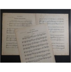 MOZART W. A. Danse Gracieuse Violon Piano 1911