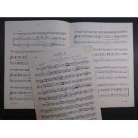 CAIX D'HERVELOIS Suite No 2 Violoncelle Piano