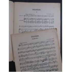 GOLDMARK Carl Concerto op 28 Violon Piano XIXe