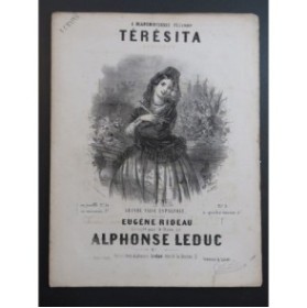 LEDUC Alphonse Térésita Piano 4 Mains ca1850