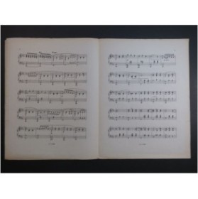 CUVILLIER Charles Troublante Volupté Valse Piano 1919