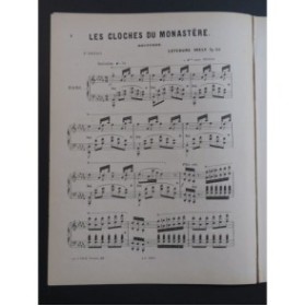 LEFÉBURE-WÉLY Les Cloches du Monastère Op 54 Piano ca1850