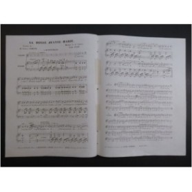 PUGET Loïsa La Belle Jeanne Marie Chant Piano 1847