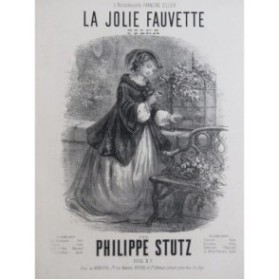 STUTZ Philippe La Jolie Fauvette Piano ca1865