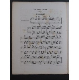 BOUSQUET N. La Pervenche Piano XIXe siècle