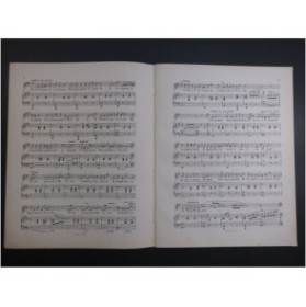 LACOME Paul Un Bal d'Oiseaux Chant Piano ca1882