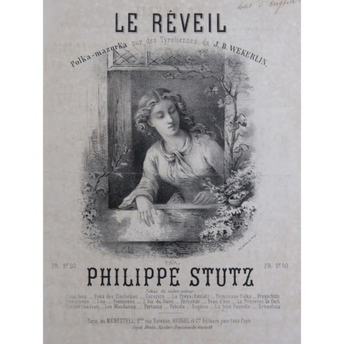 STUTZ Philippe Le Réveil Piano ca1870