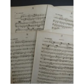 MOZART W. A. Quatuor No 5 Piano Violon Alto Violoncelle ca1840