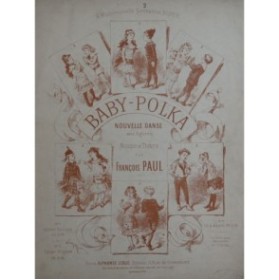 PAUL François Baby-Polka Danse Piano