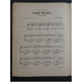 PAUL François Baby-Polka Danse Piano