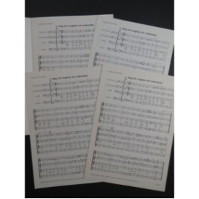 SENFL Ludwig 4 Tenorlieder Chant et 3 Instruments 1990