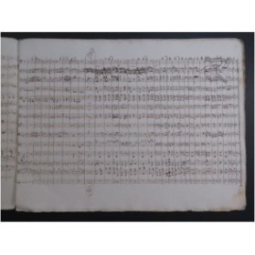 A. D. G. Pièces Manuscrites pour Fanfare Orchestre XIXe